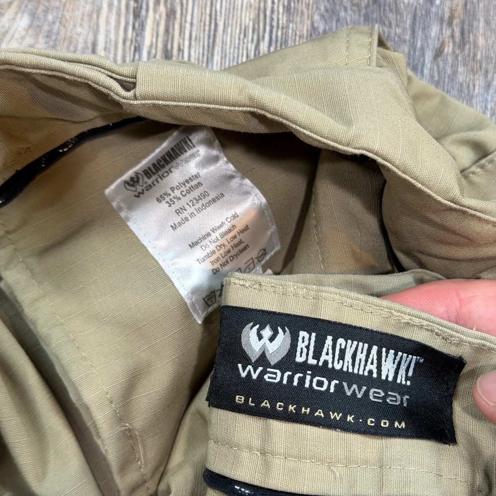 Blackhawk‎ Warrior Wear Mens 38x32 Tactical Cargo Pants Khaki Ripstop Utility - Picture 6 of 11